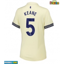 Everton Michael Keane #5 Auswärtstrikot Frauen 2025-26 Kurzarm